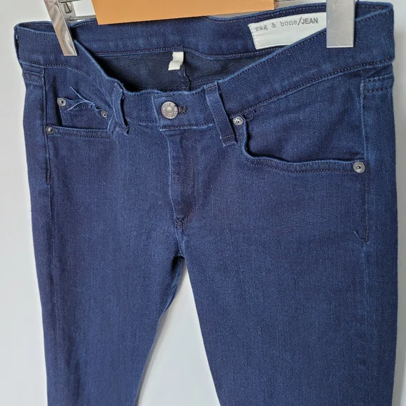 rag & bone Capri Jeans in Indigo - Picture 3 of 8